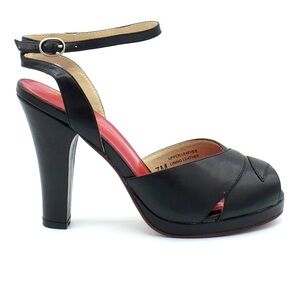 Vintage Re-Mix Shoes Veronica Black 7.5